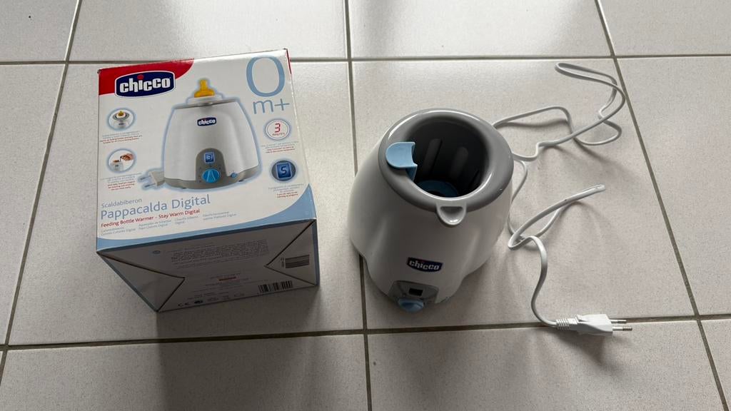 Potjes/flessen warmer chicco, Ophalen of Verzenden, Zo goed als nieuw