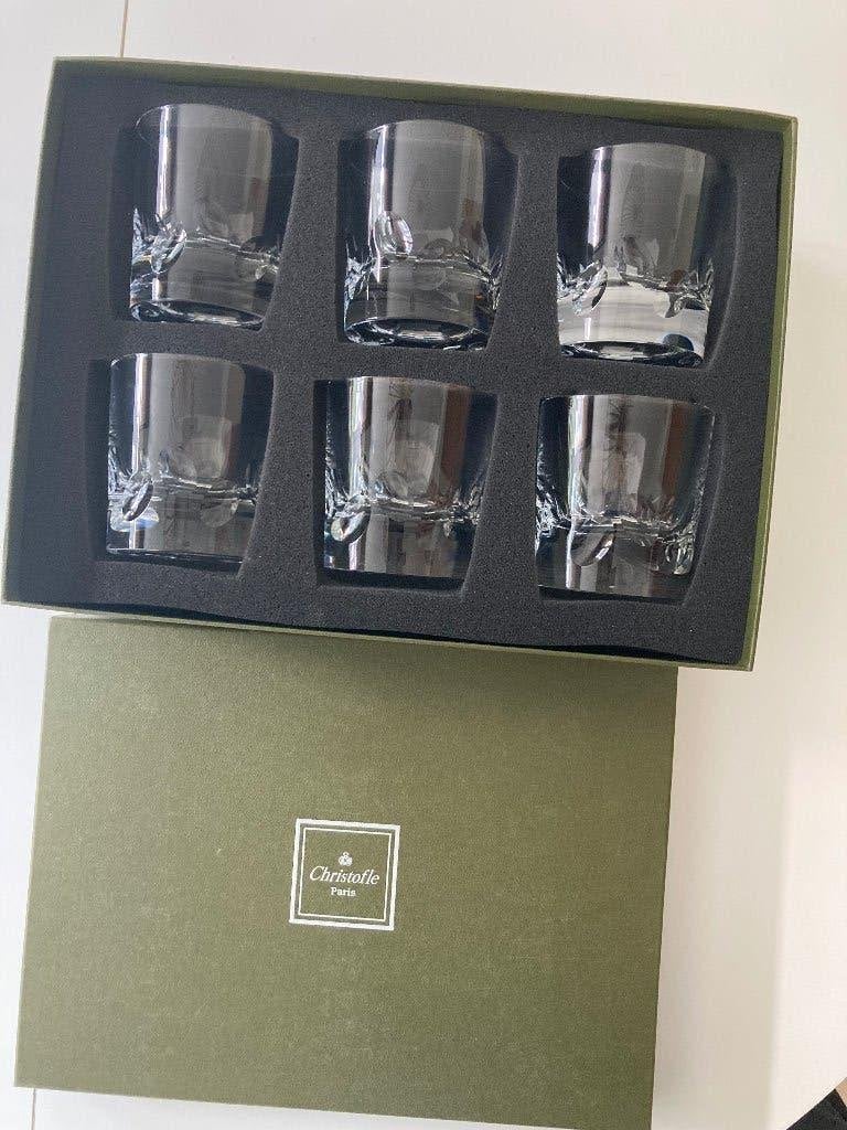 Verres à whisky en cristal Christofle, Collections, Enlèvement, Neuf