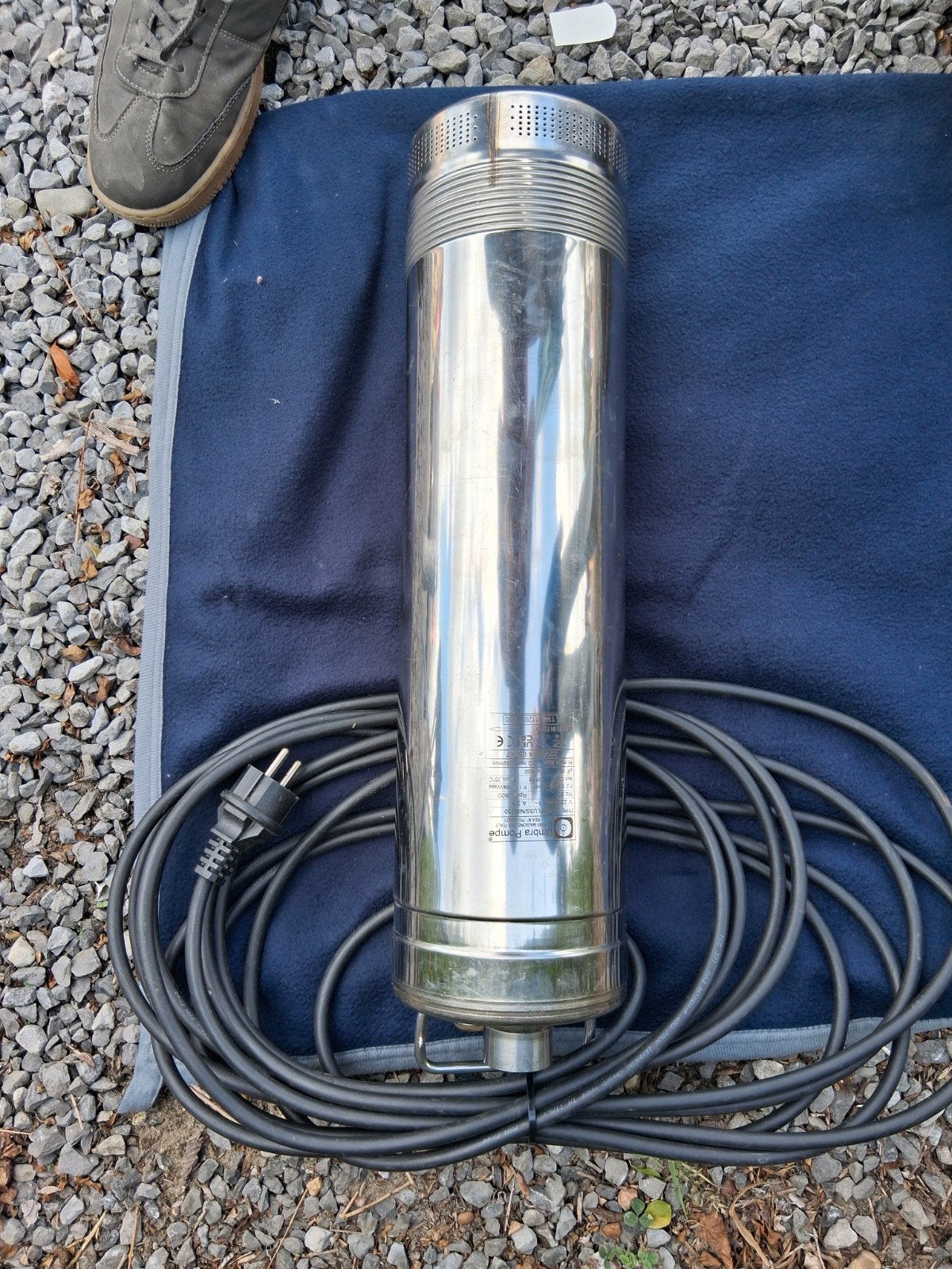 dieptepomp, Ophalen