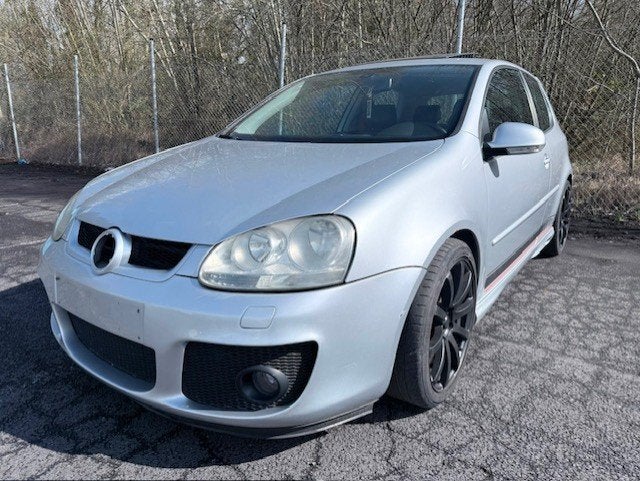 vw golf 2.0 benzine lez vrij, Autos, Volkswagen, Cuir, Argent ou Gris, 110 kW, Boîte manuelle