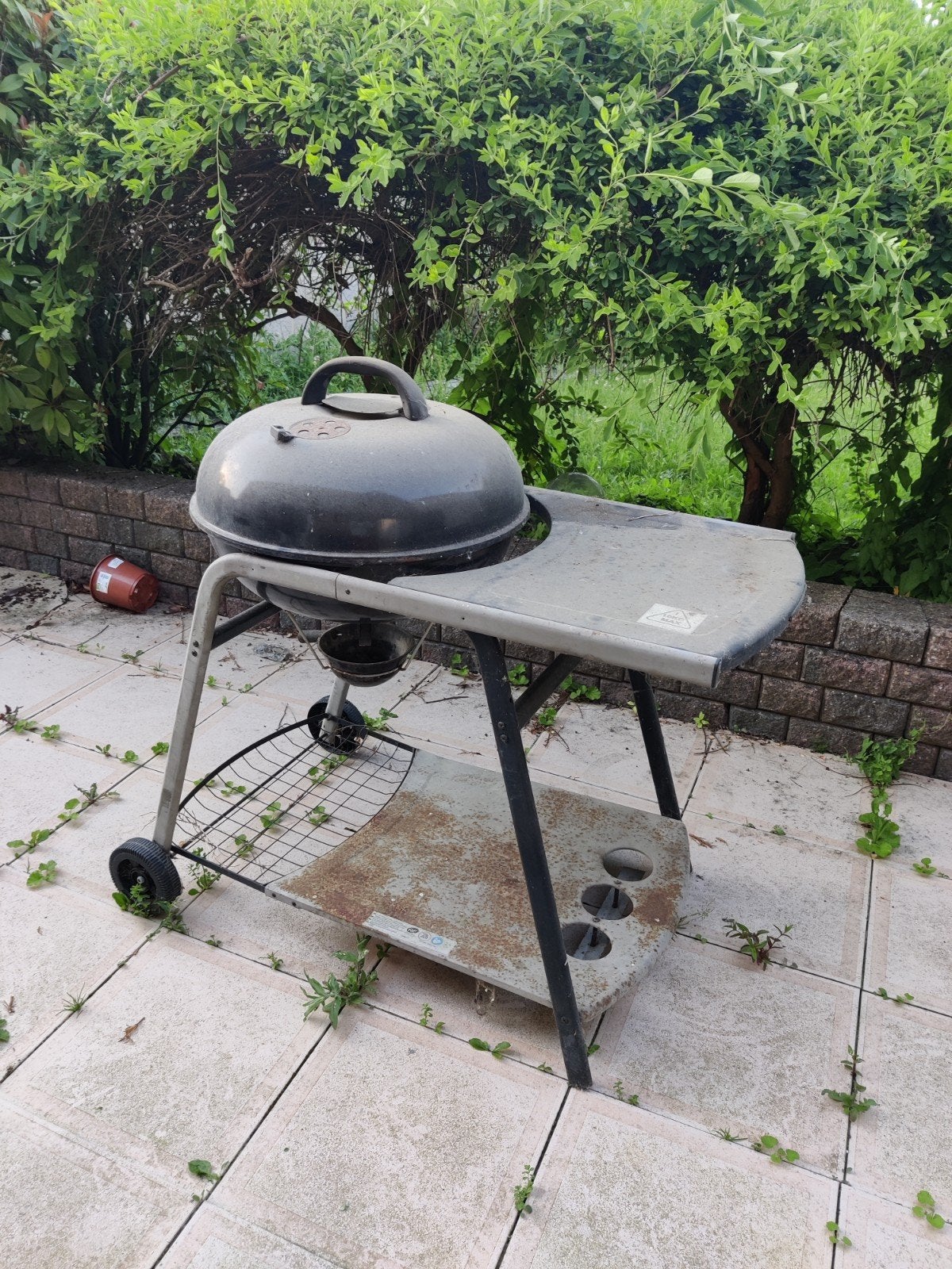 Barbecue mobile, Enlèvement