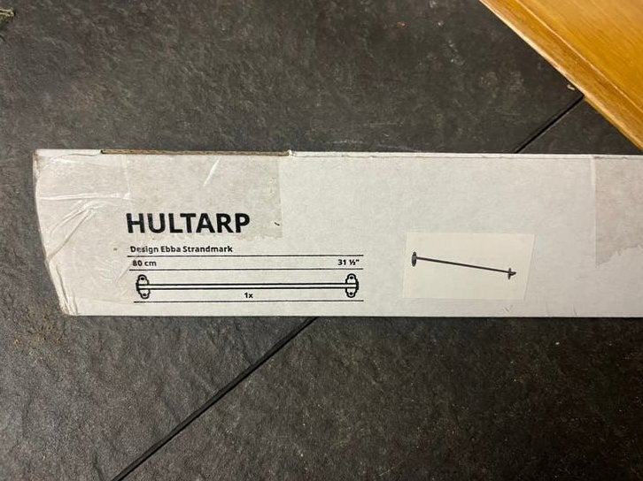 Hultarp Ikea ophangrails 2x, Enlèvement ou Envoi, Comme neuf