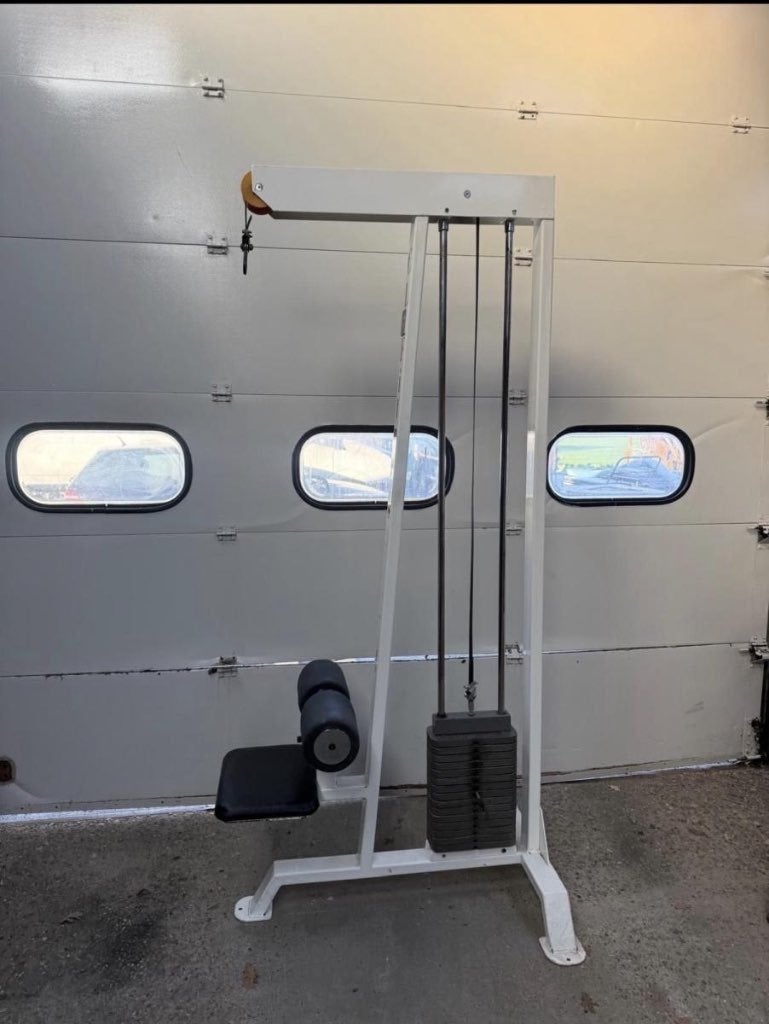 Cl fitness lat pulldown / lat pulley / fitness / gym, Sport en Fitness, Ophalen of Verzenden, Gebruikt