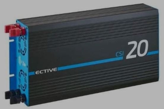 Converter Omvormer Ective CSI 20 zuivere sinus  Nieuw, Caravans en Kamperen, Ophalen of Verzenden, Nieuw