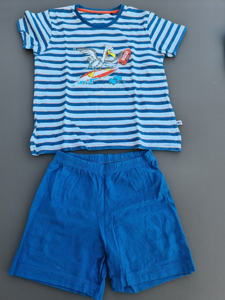 Woody pyjama met surfer, 116, Ophalen, Zo goed als nieuw