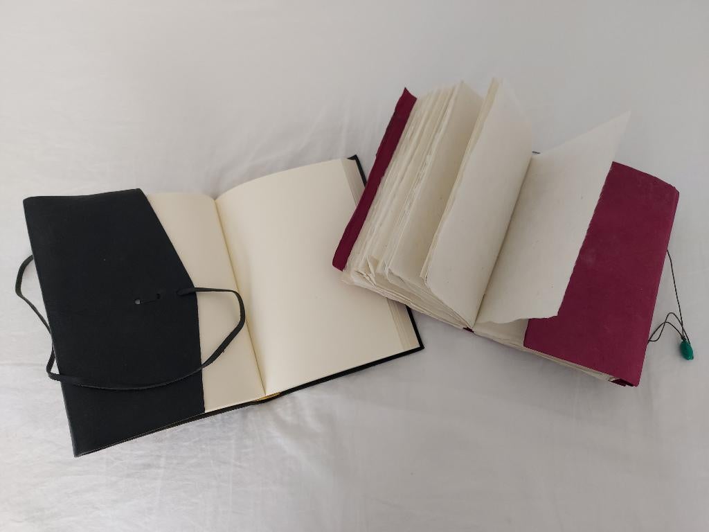 Twee A5 schetsboeken, Ophalen of Verzenden, Zo goed als nieuw, Papier, Schets- of Tekenboek