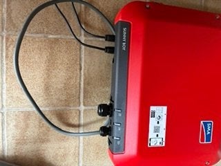 omvormer, Doe-het-zelf en Bouw, Zonnepanelen en Toebehoren, Ophalen, Zo goed als nieuw, Paneel, 200 wattpiek of meer