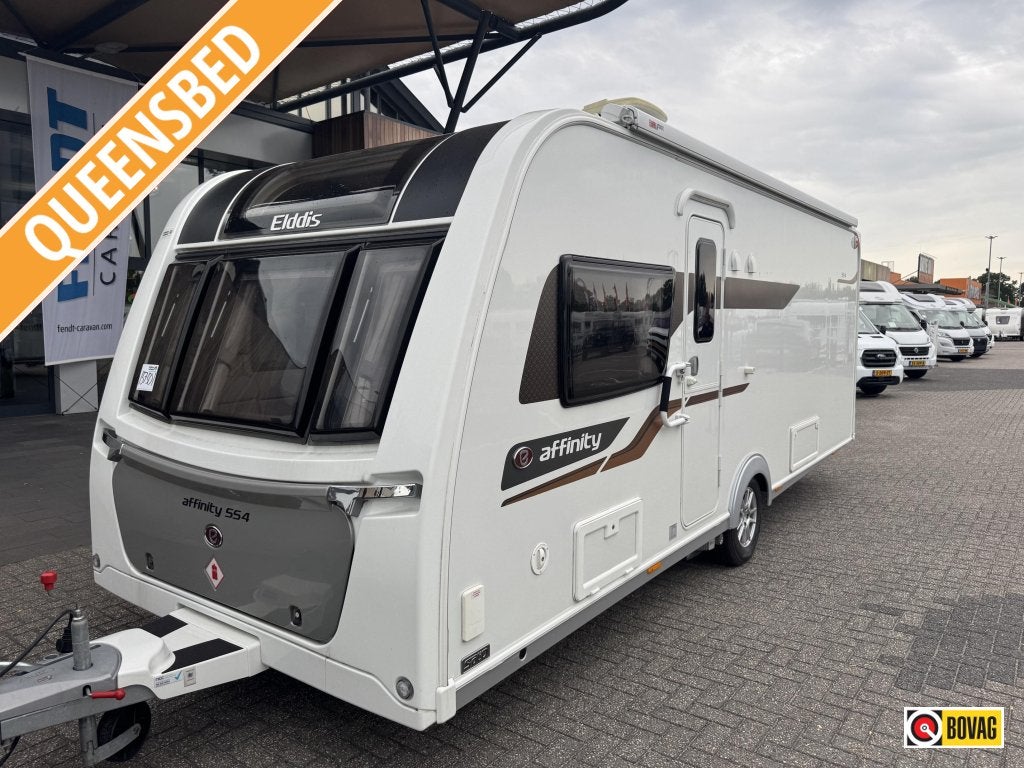 Elddis Affinity 554, Jusqu'à 4, Elddis, 5 à 6 mètres, Lit fixe