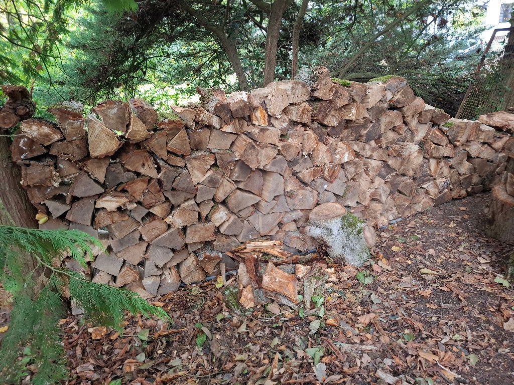 Bois de chauffage à Obaix, Jardin & Terrasse, 3 à 6 m³, Enlèvement, Autres essences de bois, Bûches