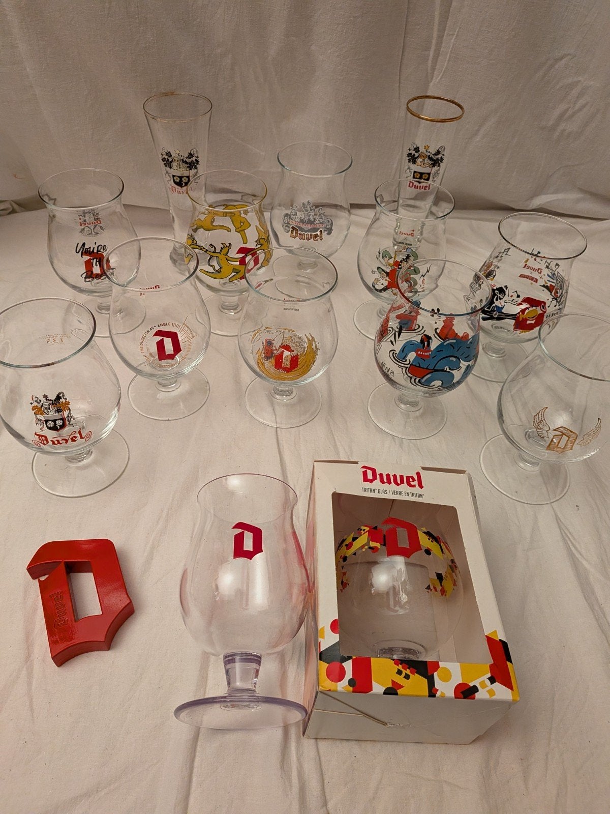 Duvel bierglazen, Enlèvement, Ouvre-bouteille, Duvel
