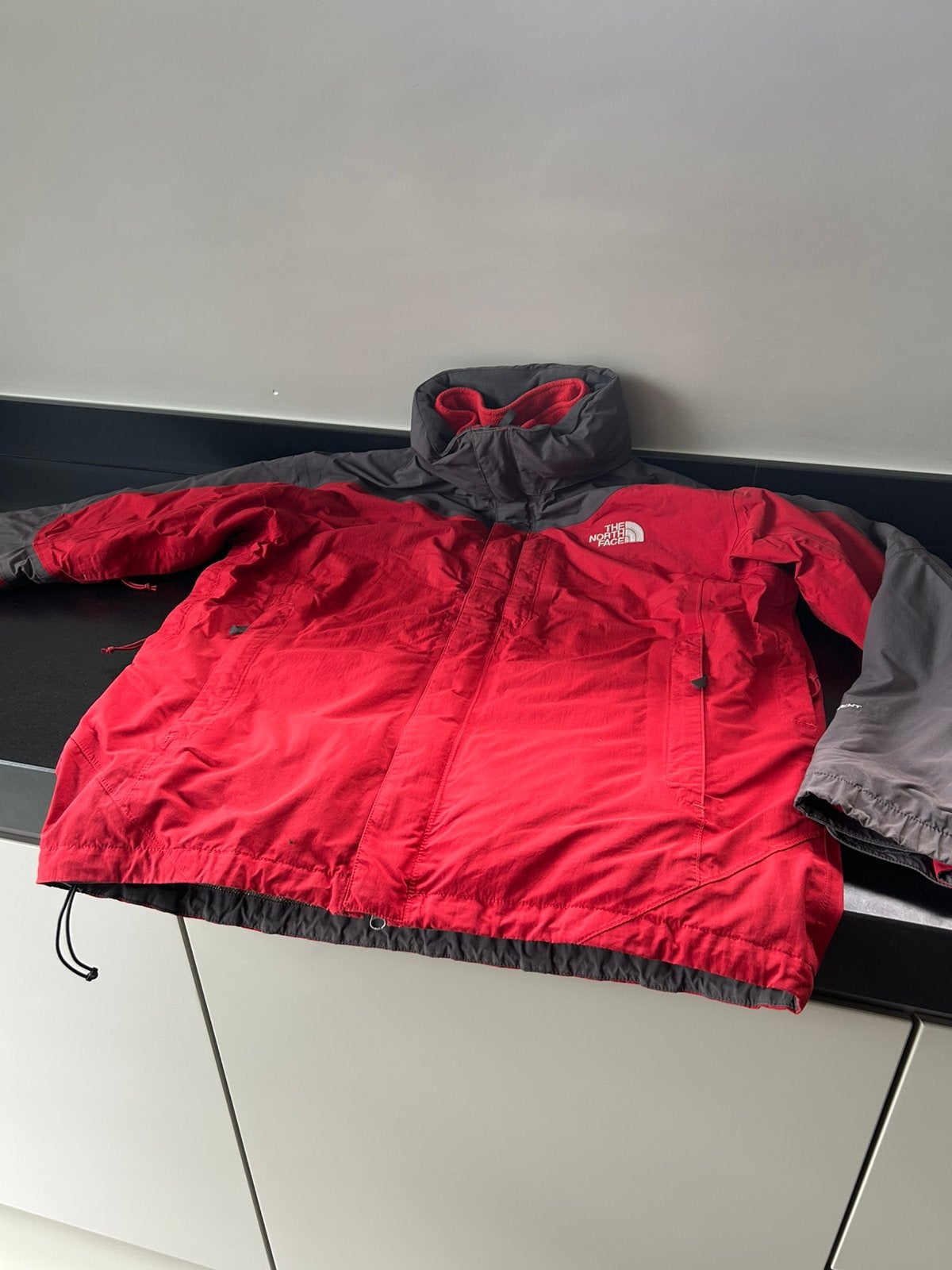 Herenjas 3-in-1 The North Face - maat Large, Enlèvement, Porté, Taille 52/54 (L), Rouge