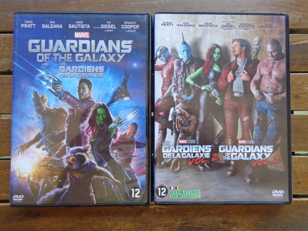 )))  Les Gardiens de la Galaxie 1 & 2  //  Marvel  (((, CD & DVD, DVD | Science-Fiction & Fantasy, Enlèvement ou Envoi, Science-Fiction