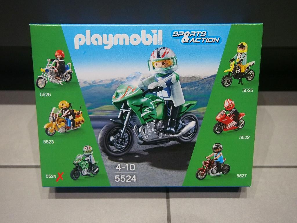 Playmobil set 5524 Sporttourer in nieuwstaat, Ophalen, Zo goed als nieuw