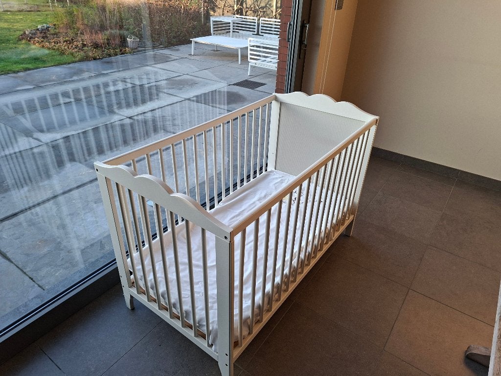 Kinderbedje met matras, Matelas, Moins de 70 cm, Enlèvement, Utilisé