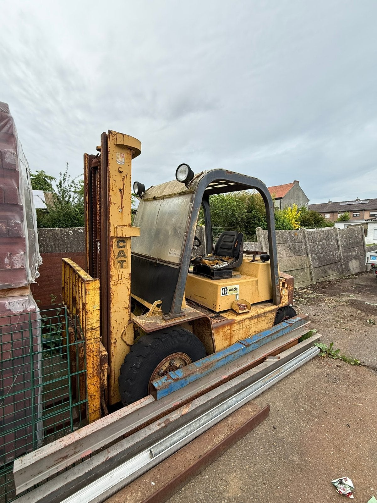 Caterpillar Heftruck met opknapwerk, Zakelijke goederen, Machines en Bouw | Heftrucks en Intern transport, 3000 tot 4000 kg, Ophalen