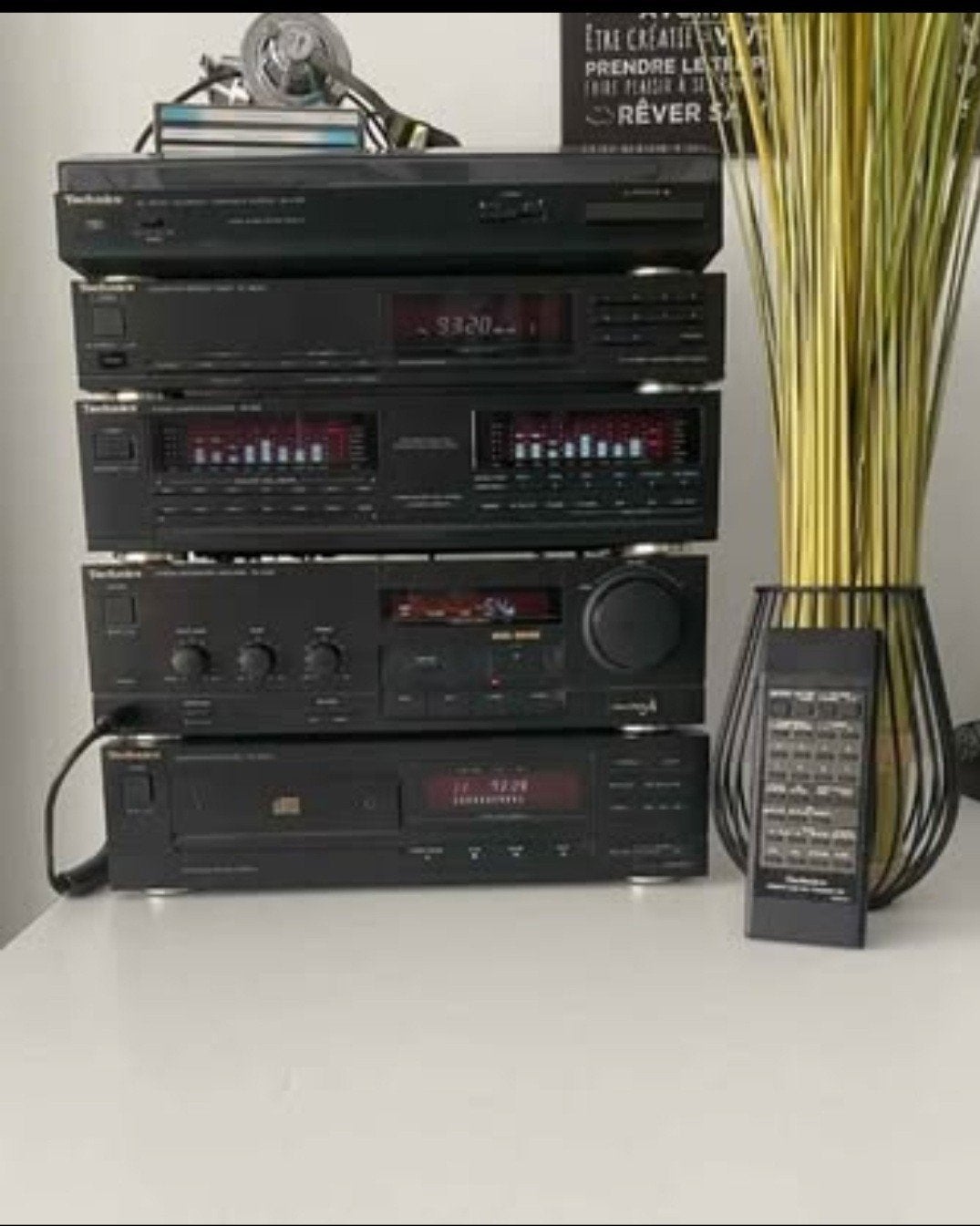 Chaîne Hi-Fi Vintage Technics complète