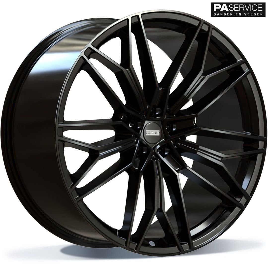 Nw 23 inch fondmetal Glossy Black Lamborghini Urus Breedset, Auto-onderdelen, -, -, Banden en Velgen, Nieuw