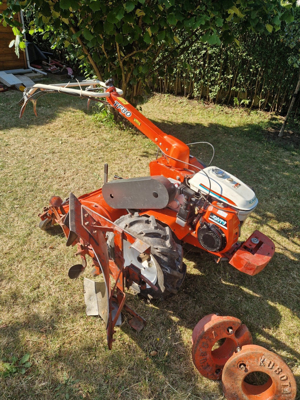 Motoculteur kubota TF80