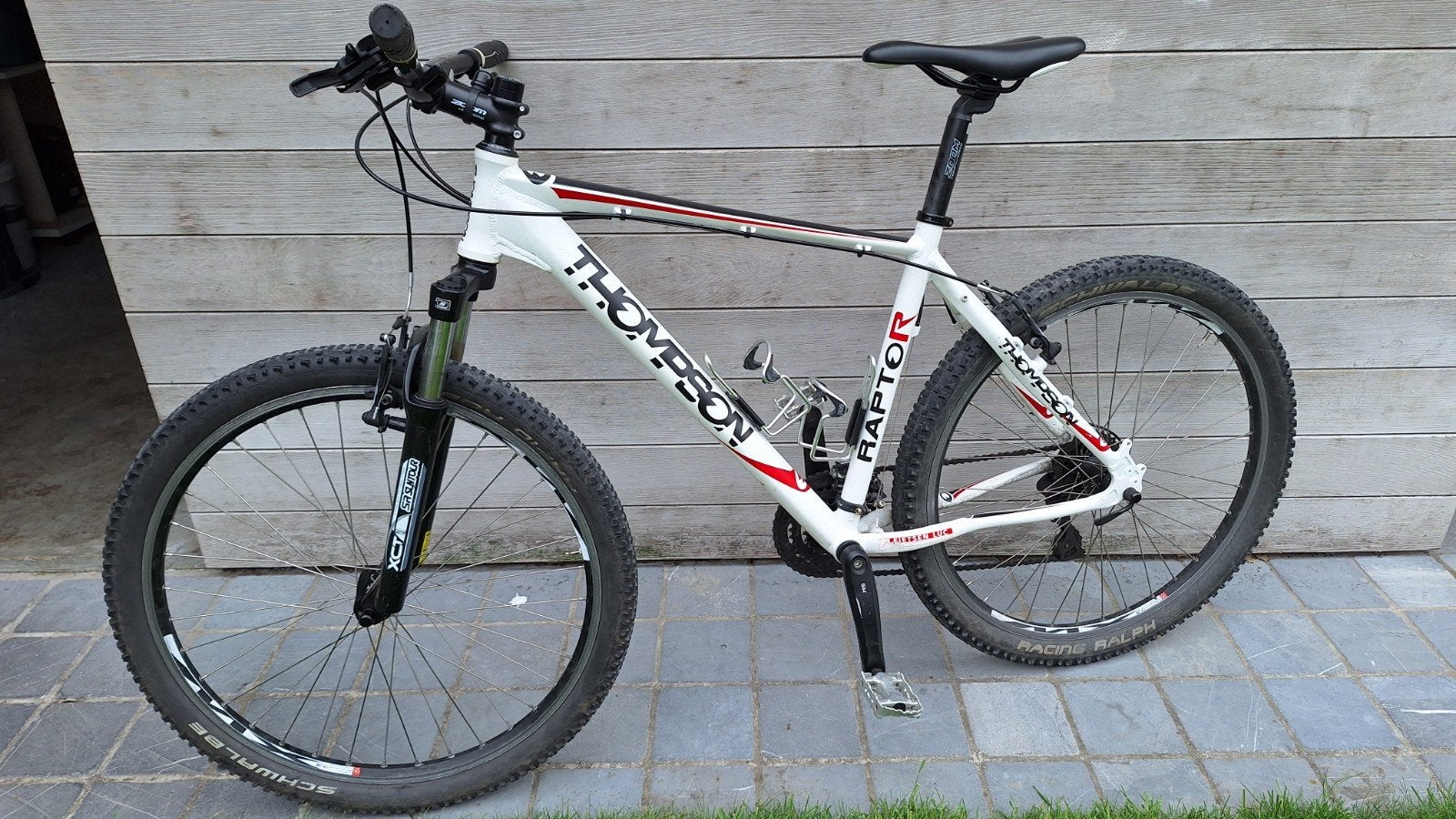 Thompson raptor mountainbike, Ophalen