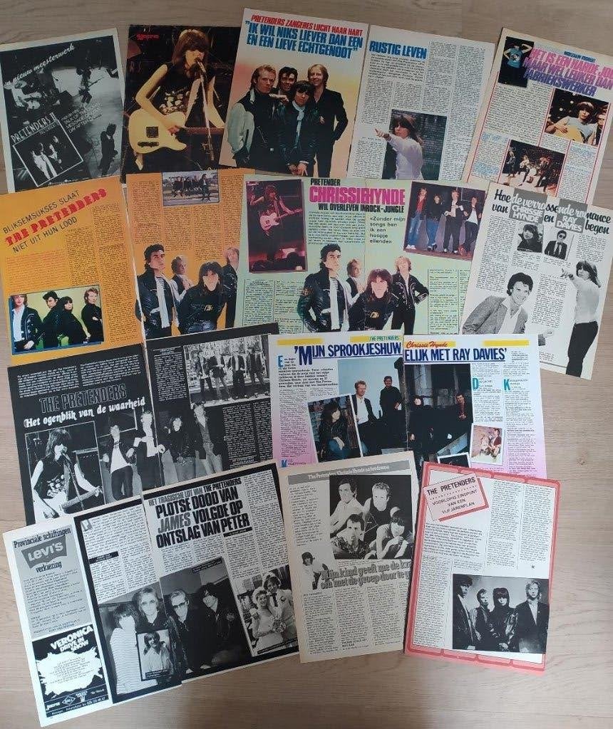 tijdschriftartikels The Pretenders / Chrissie Hynde, Ophalen of Verzenden