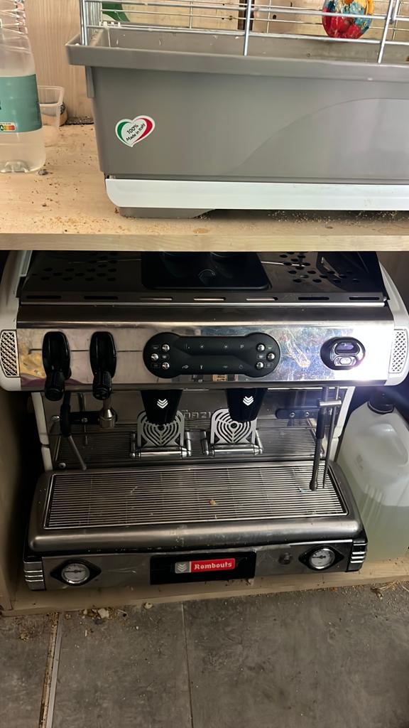 Rombouts koffiezetapparaat, Ophalen, Gebruikt