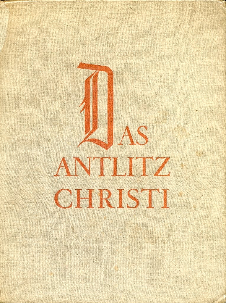 das antlitz christi (het aangezicht van christus 1941), Verzenden, Gelezen, Schilder- en Tekenkunst