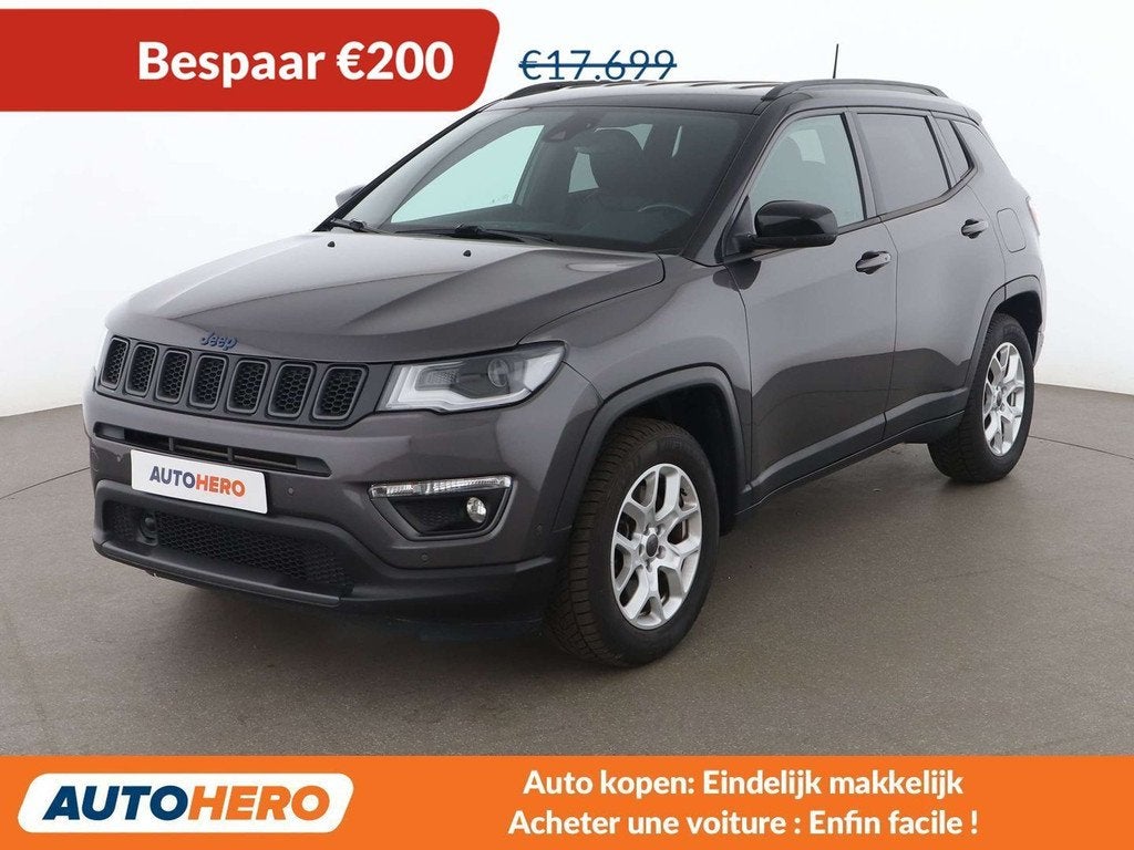 Jeep Compass 1.3 T4 4xe Plug-in Hybrid S (automatique), Autos, Jeep, Cuir, Euro 6, Noir, 5 places