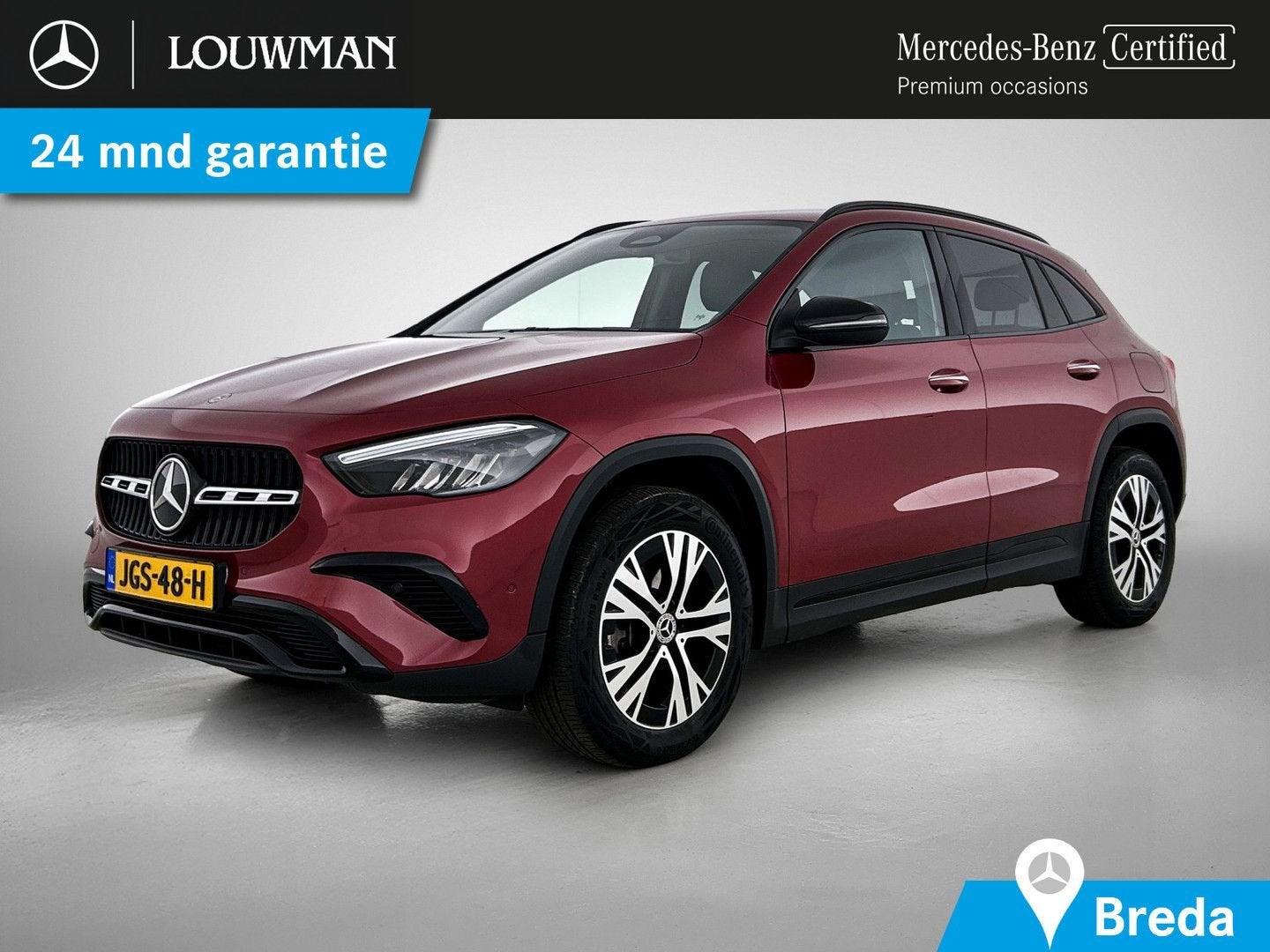 Mercedes-Benz GLA 250 e Plug-In Hybride | attache remorque |, Rouge, Achat, Electronic Stability Program (ESP), 15 kWh