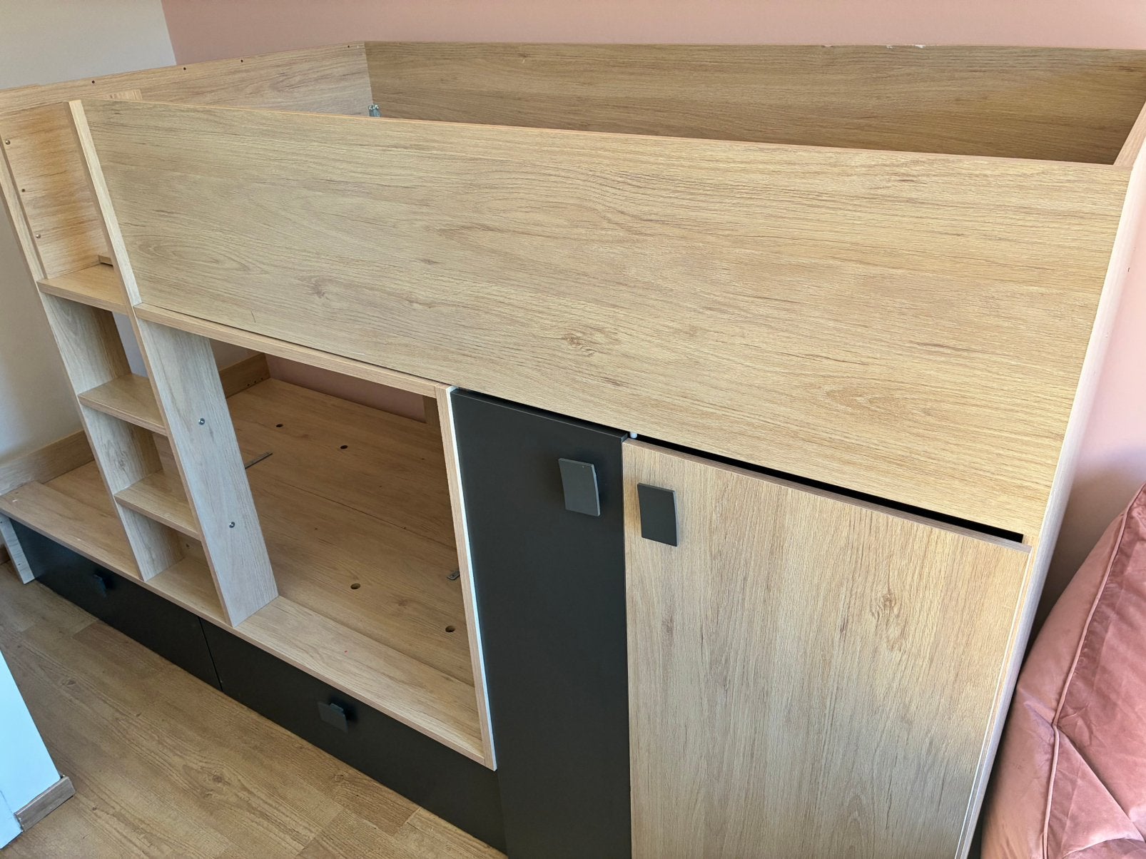 Stapelbed, Ophalen, Eenpersoons, Minder dan 160 cm, Overige maten