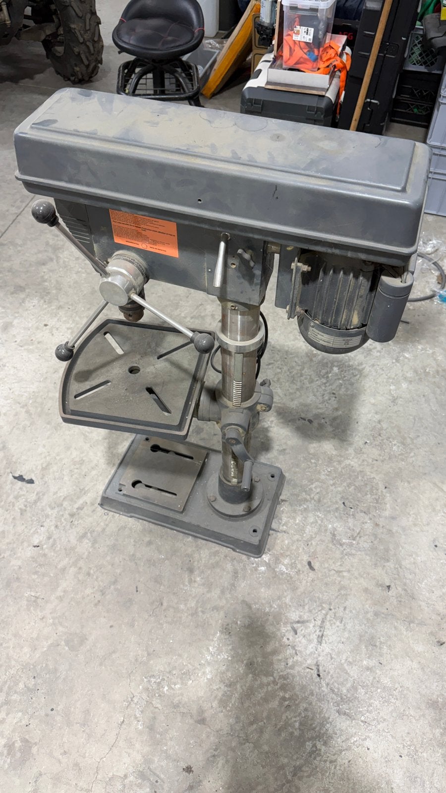 Kolomboor machine 230v, Ophalen, Gebruikt, Kolomboormachine, Variabele snelheid