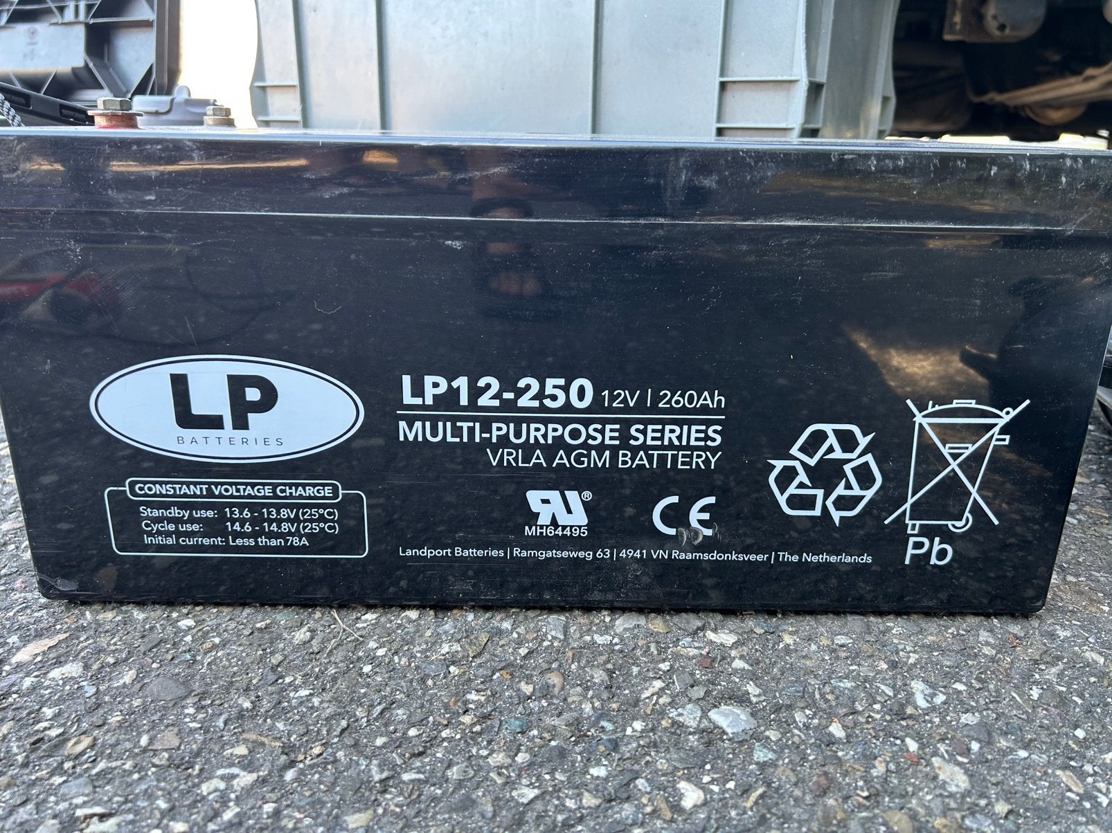 Leefbatterij lood, Ophalen, Gebruikt