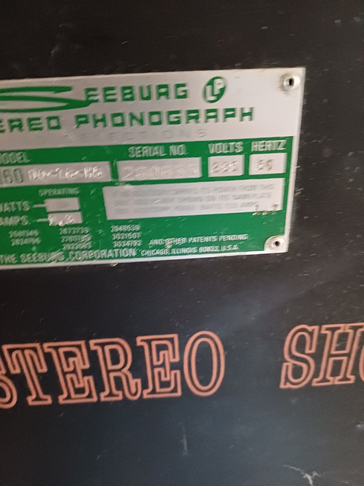 jukebox, Ophalen, Seeburg