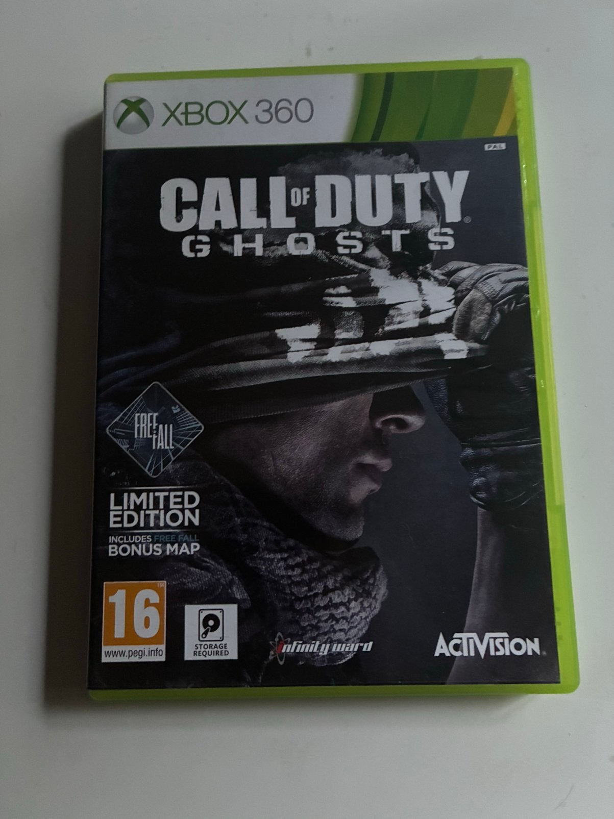 Call of Duty Ghosts Limited Edition Xbox 360, Consoles de jeu & Jeux vidéo, Enlèvement ou Envoi, Comme neuf, À partir de 16 ans