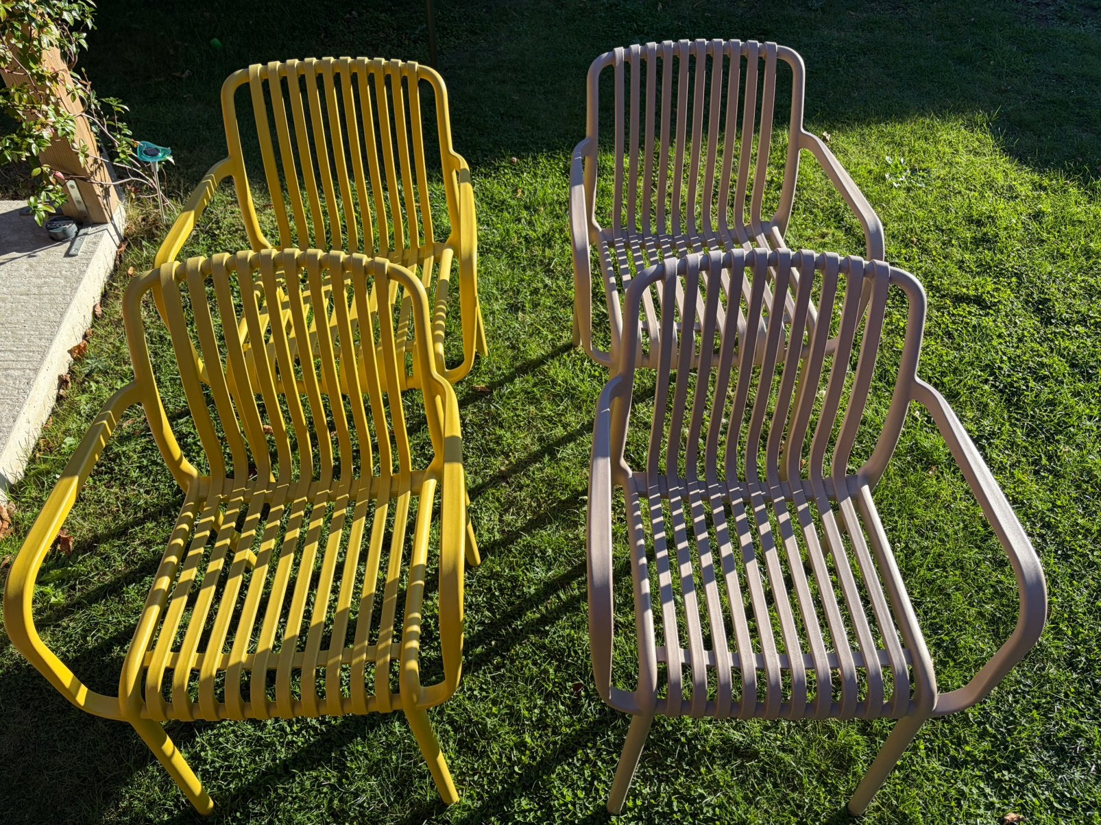 Kave home buitenstoelen, Ophalen, Gebruikt, Kunststof