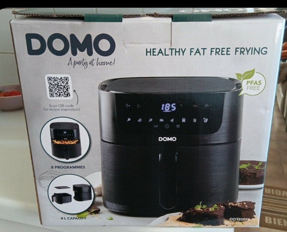 nieuwe Domo airfryer DO1205FR, Elektronische apparatuur, Ophalen, Nieuw, Airfryer