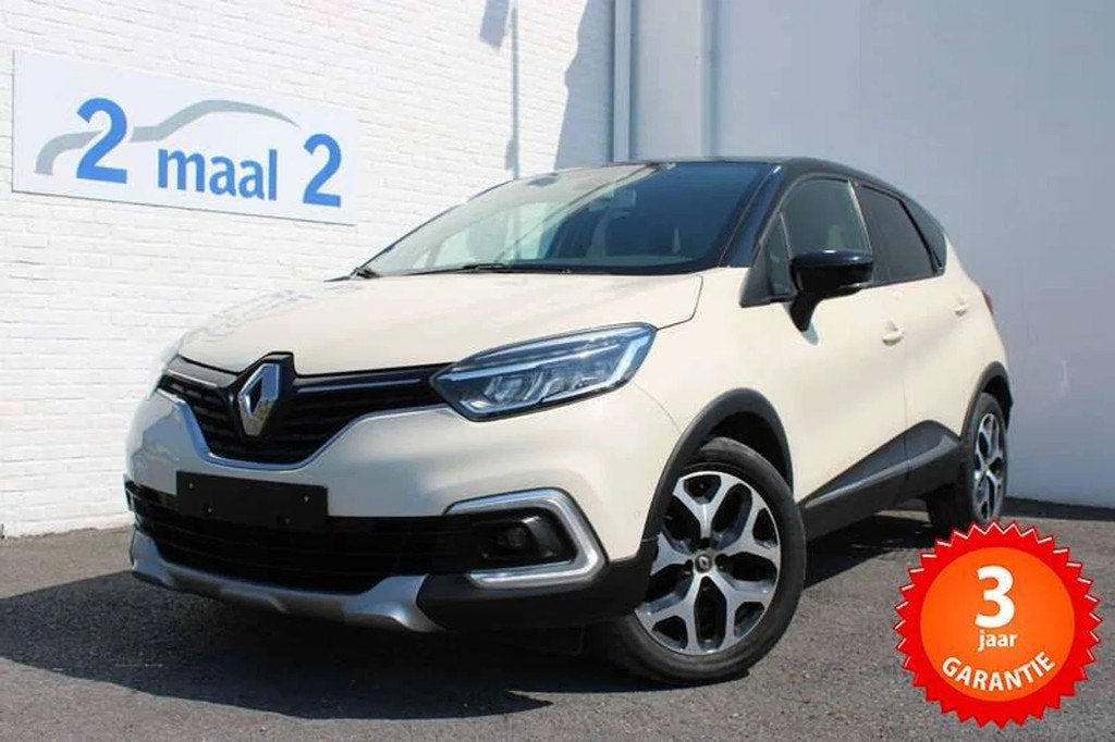 Renault Captur Airco / Cruise / Inclusief 3 JAAR garantie!, Automaat, Gebruikt, 4 cilinders, Wit