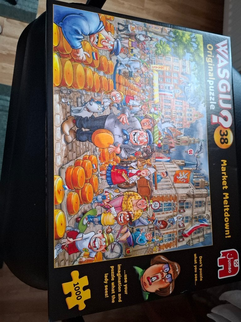Puzzel wasgij  nr 38, Enlèvement, 500 à 1500 pièces, Utilisé, Puzzle