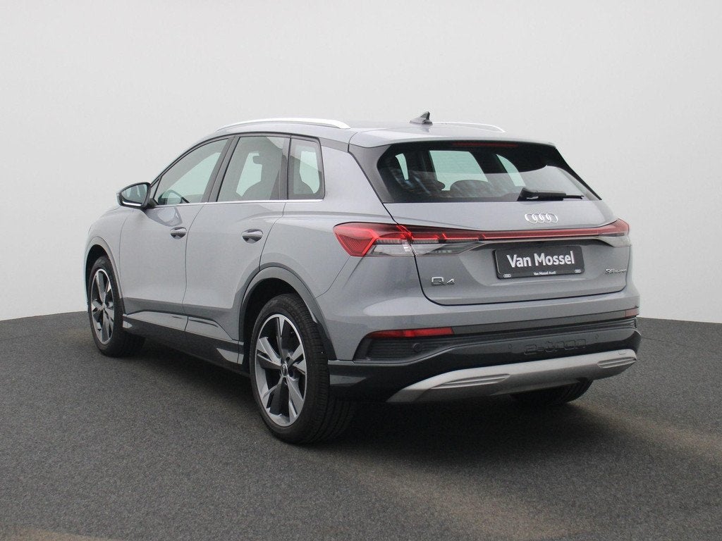 Audi Q4 e-tron 35 Launch edition Advanced 55 kWh 91,3% SOH |, Auto's, Audi, Automaat, Gebruikt, Zwart, 1865 kg