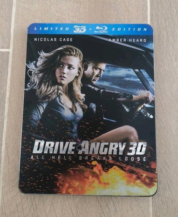 Blu-Ray 3D Disc Steelbook || Drive Angry 3D, Cd's en Dvd's, Ophalen, Film, Actie, 3D Blu-ray