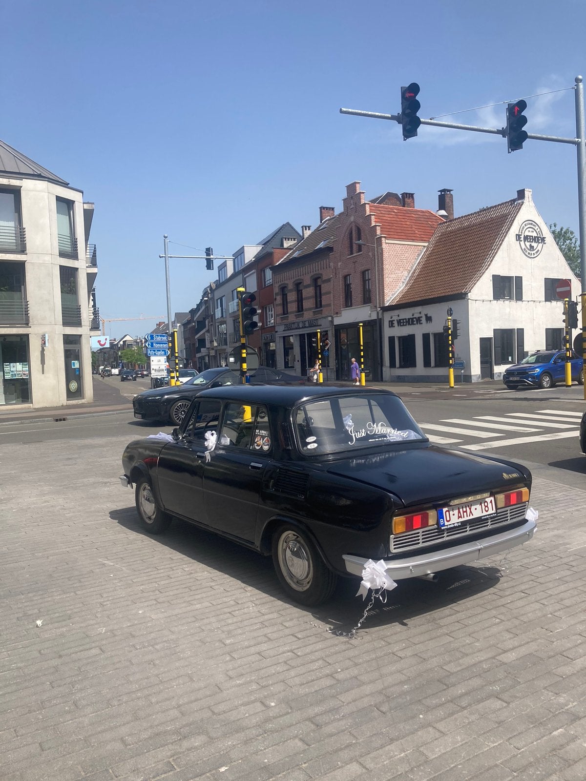 Skoda S100 oldtimer 1976, Auto's, Oldtimers, Zwart, Leder, Particulier, Skoda