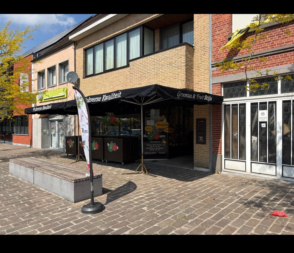 Te koop 2 professionele parasols, Zakelijke goederen, Horeca | Overige, Ophalen