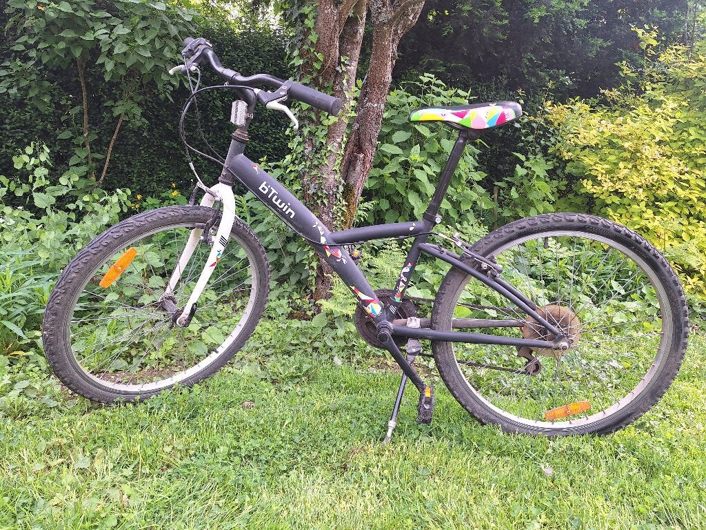 Btwin 24 inch decathlon-fiets, Ophalen, Versnellingen, BTwin Décathlon, Gebruikt