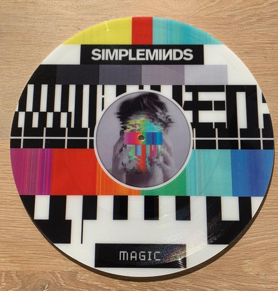 Simple Minds - Magic - promo 12” - vinyl, Promo, Ophalen of Verzenden, Zo goed als nieuw, EP
