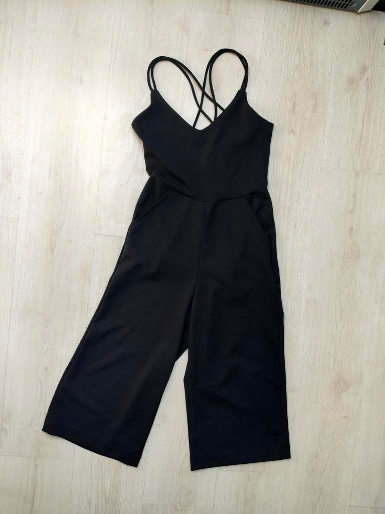 Zwarte Jumpsuit (small), Ophalen of Verzenden, Maat 36 (S), Zwart