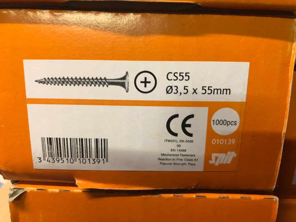 Gyproc schroeven Spit, Doe-het-zelf en Bouw, Platen en Panelen, Ophalen, Nieuw