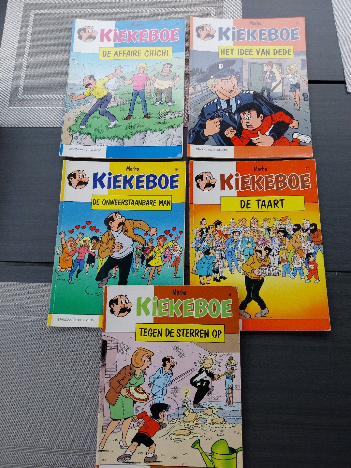 5 kiekeboes in goede staat, Plusieurs BD, Enlèvement, Utilisé