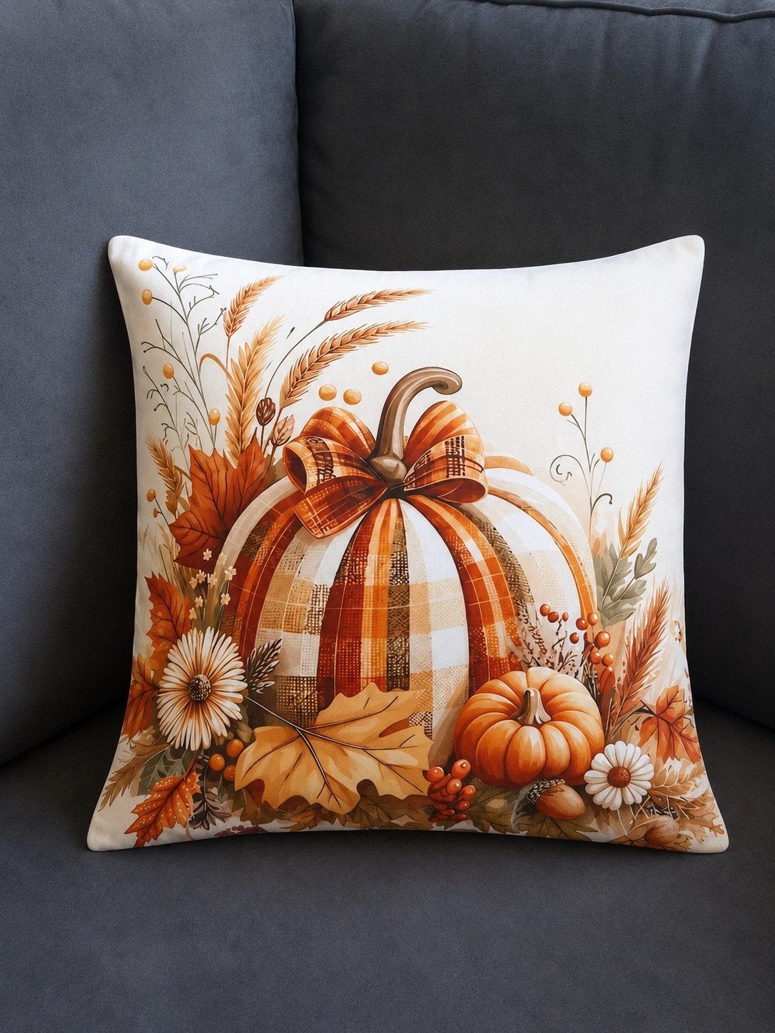 kussenhoes herfst, Maison & Meubles, Accessoires pour la Maison | Coussins, Enlèvement, Neuf, Housse de coussin