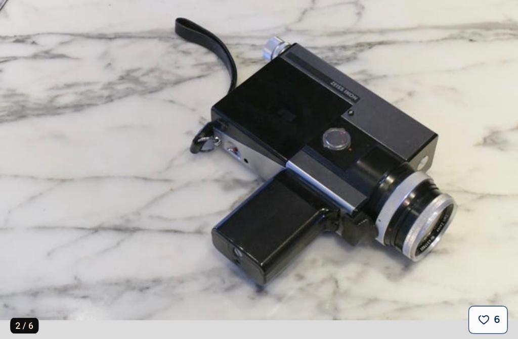 Caméra vidéo Zeiss Ikon Voigtländer Moviflex S8, Collections, Enlèvement ou Envoi, 1960 à 1980, Caméra