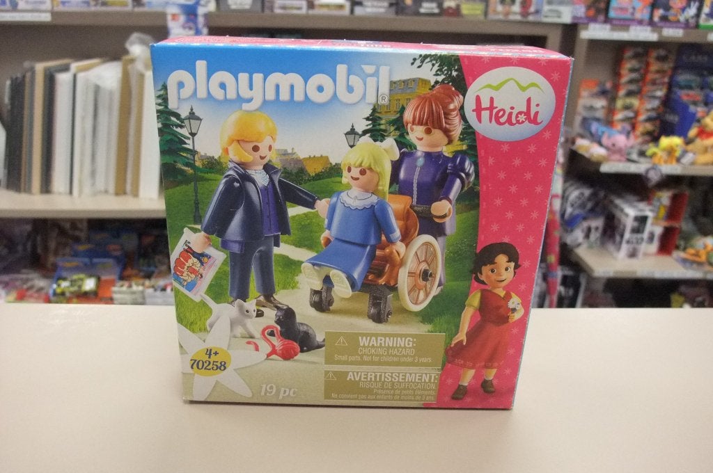 Klara met vader en juf Rottenmeier Playmobil 70258 nieuw, Neuf, Enlèvement ou Envoi, Autres séries, Kit complet