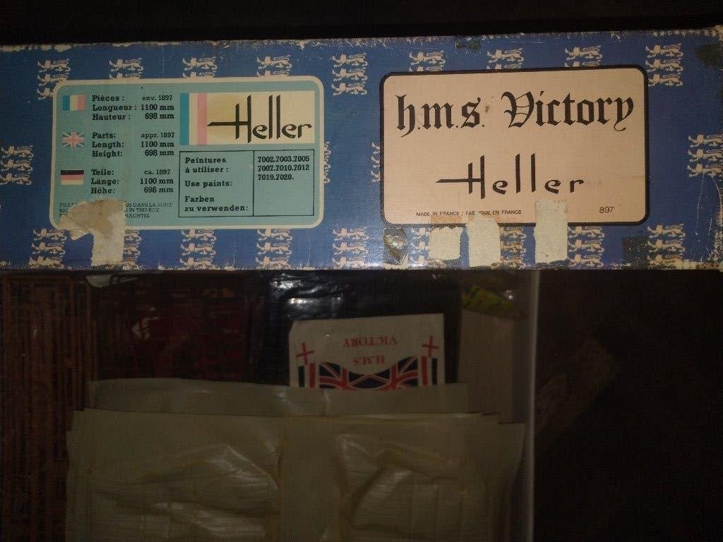 HMS Victory 1/100 (Heller), Enlèvement, Comme neuf, 1:50 à 1:200, Heller
